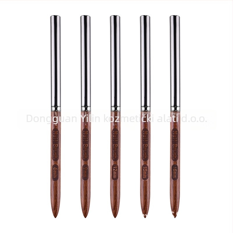 Joyful Shadow set četkica za manikuru, dvostruki kraj, gradientna razmazna olovka – privatna marka