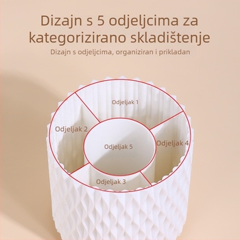 Organizator alata za nokte s rotirajućim pretincem – plastični, neto sadržaj 10 g, podrijetlo Guangzhou