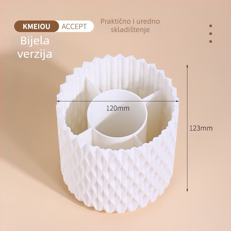 Organizator alata za nokte s rotirajućim pretincem – plastični, neto sadržaj 10 g, podrijetlo Guangzhou