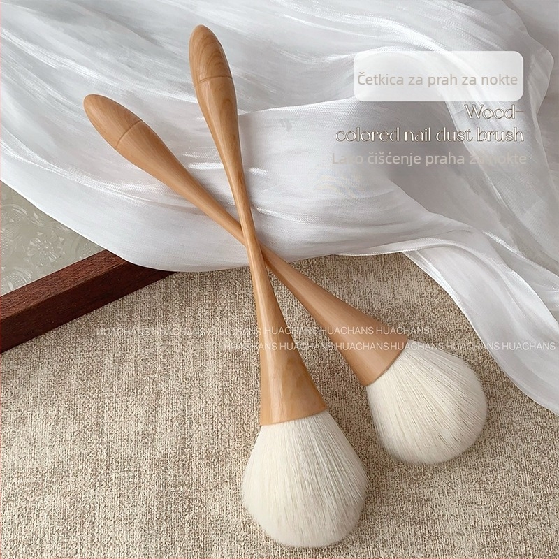 Četkica za prašinu noktiju s dugom drškom u japanskom minimalističkom stilu, mekane dlačice
