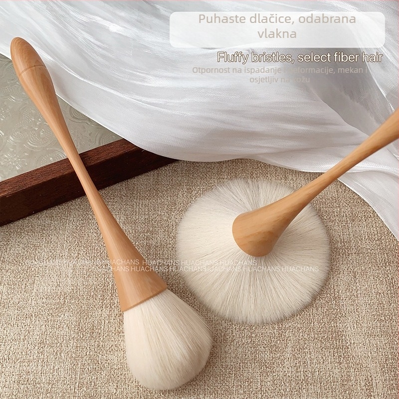 Četkica za prašinu noktiju s dugom drškom u japanskom minimalističkom stilu, mekane dlačice