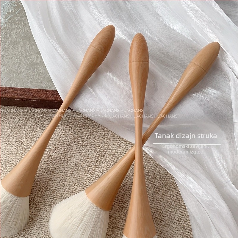 Četkica za prašinu noktiju s dugom drškom u japanskom minimalističkom stilu, mekane dlačice