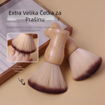Manikura četka s mekanim dlačicama za uklanjanje prašine i predobradu radne površine, neto težina 95 g