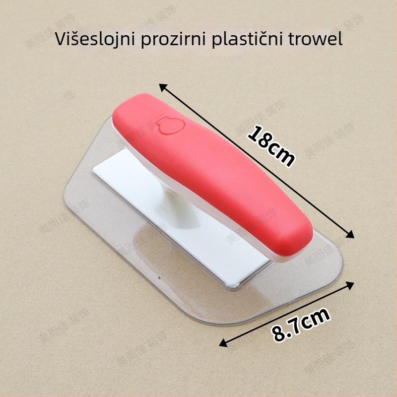 Set poligilateralnih škrabova — kristalni brus, plastična škrabica, alat za diatomsku glinu i umjetničku boju (Brand: Beautiful and good; Primjena: izravnavanje praška žbuke)