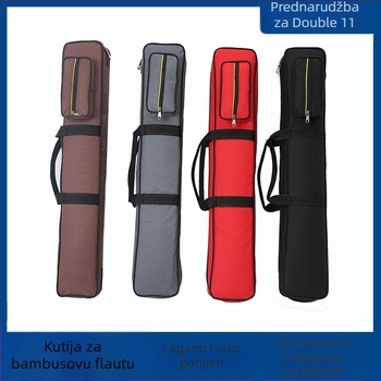 Torba za bambusnu flautu, prijenosna, može primiti 2/5/7/8/10 komada