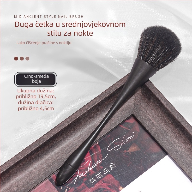 Četkica za čišćenje prašine noktiju – Cowsar/Chusha, domaća marka, porijeklo Guangdong