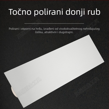 Chuanyue špachtla od nehrđajućeg čelika bez čavlića za diatomitnu glinu i mikrocement na zidovima