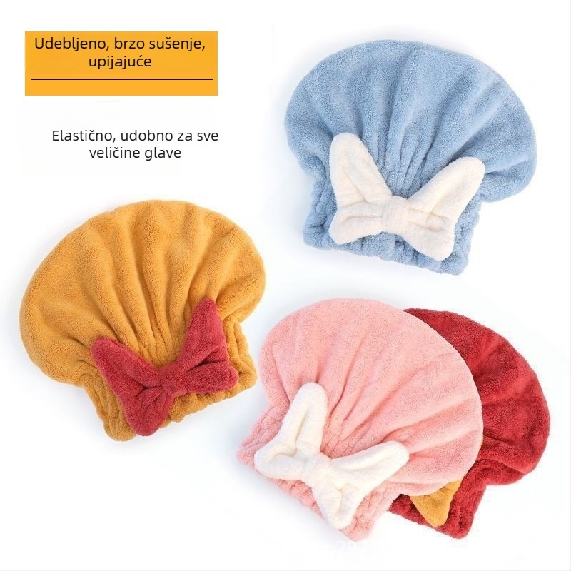 Kapa za sušenje kose Taotao Cotton (koralni flis, pređa 120D, 50-79 g)