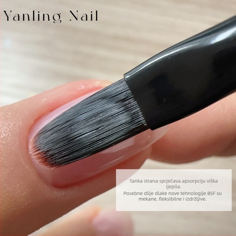 Yan Ling Četkica za pero za početnike – Okrugla glava, Ravni vrh