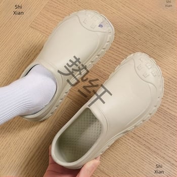 Unisex kuhinjske cipele, protuklizne, vodootporne i otporne na ulje (EVA gornji dio, EVA potplat, niski profil, kopča)