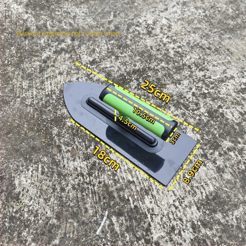 Plastična spatula za teksturiranje zidova, alat za teksturnu boju i žbuku