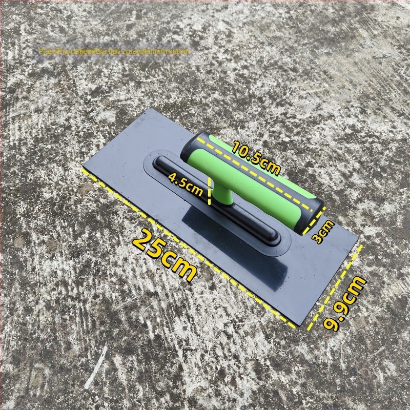 Plastična spatula za teksturiranje zidova, alat za teksturnu boju i žbuku