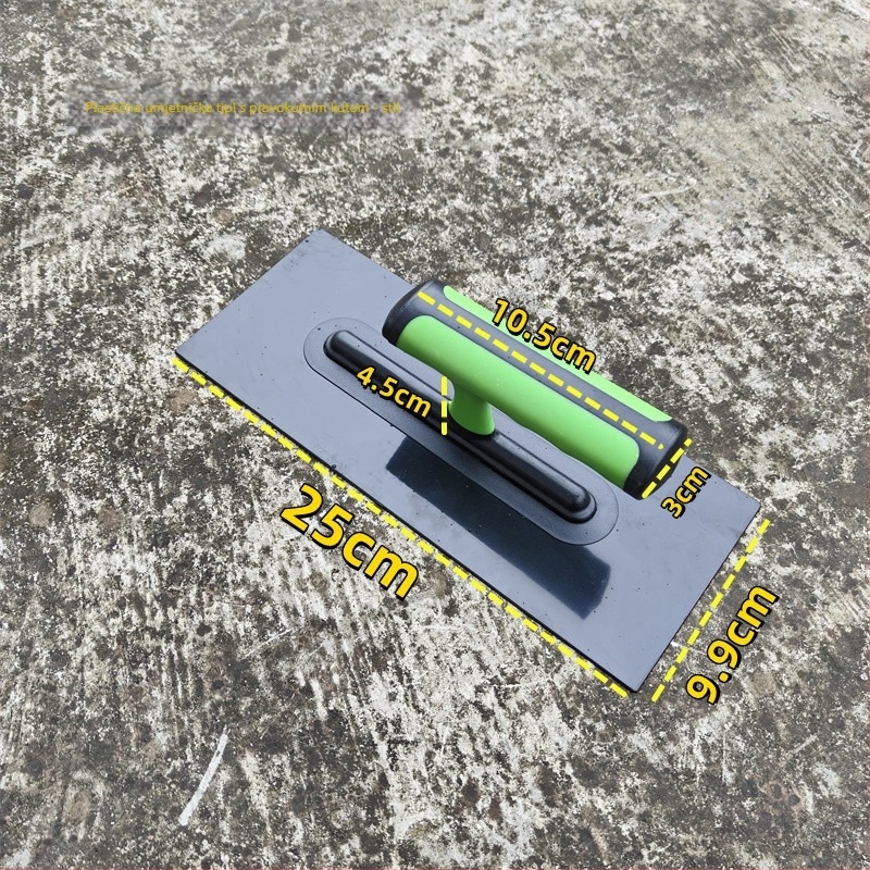 Plastična spatula za teksturiranje zidova, alat za teksturnu boju i žbuku