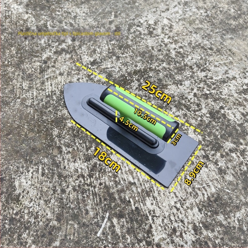 Plastična spatula za teksturiranje zidova, alat za teksturnu boju i žbuku