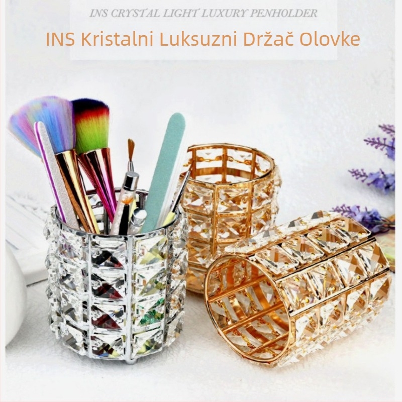 Držač alata za nokte i spremnik za četkice – metalna konstrukcija, 0.33 kg, Marka: Hn, kutija za pohranu alata za nokte