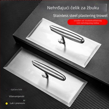 Enjoy Nehrđajuća čelična špatula za mort – ploski nož, za dekoraciju i gradnju, industrijske kvalitete
