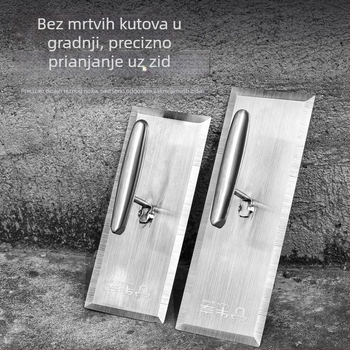 Enjoy Nehrđajuća čelična špatula za mort – ploski nož, za dekoraciju i gradnju, industrijske kvalitete