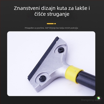 Težinski alat za čišćenje fuge od aluminijske legure, višenamjenski skraper za uklanjanje ljepila pri postavljanju keramičkih pločica