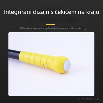 Težinski alat za čišćenje fuge od aluminijske legure, višenamjenski skraper za uklanjanje ljepila pri postavljanju keramičkih pločica