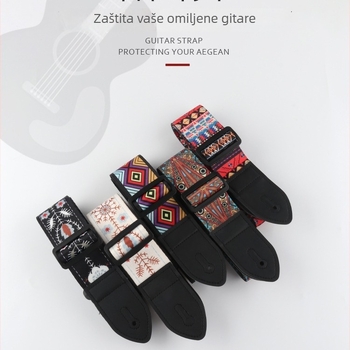 5 cm izvezeni remen za gitaru