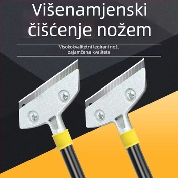 Ding Laishi alat za čišćenje – nož-škrab za kućnu dekoraciju — oštrica od železo-nikl legura, držač od čelika, čišćenje dekorativnih površina