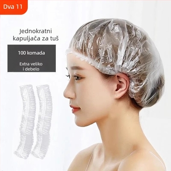 Jednokratna kapica za tuširanje – vodootporna kapa za sušenje kose od PE, brzo sušenje, model XRY5612, za kućnu upotrebu