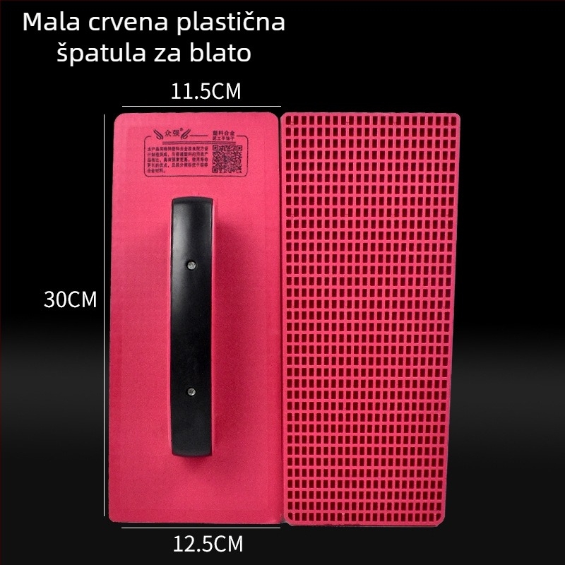 Špatula za malter s temperiranim plastičnim stražnjim pločom – Marka: Drugo – Opseg primjene: Drugo