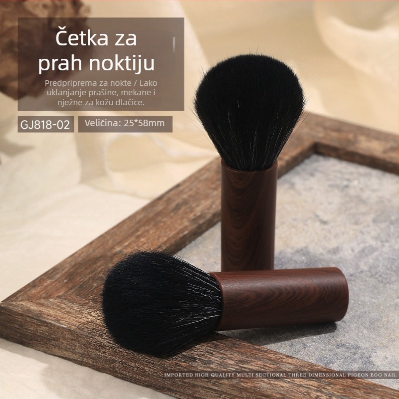 Četkica za čišćenje prašine za nokte – fine mekane dlačice, za pripremu prije tretmana i uklanjanje prašine