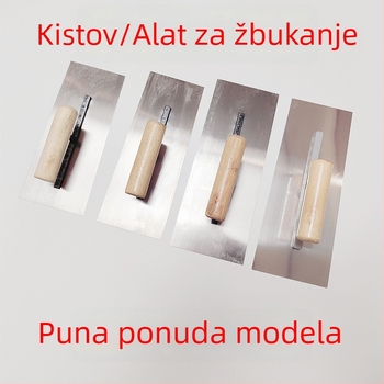 Dr. Strong Skup alata za žbukanje - pločasti nož tipa, špatula, žbuka, alat za izravnavanje zidova