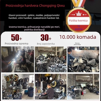 Nehrđajući čelični integrirani gleter za zidarske radove i postavljanje pločica, alat za žbukanje, strugalica cementne malte