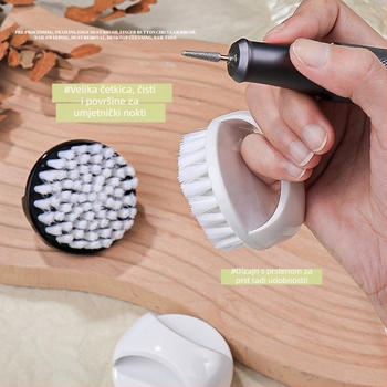 Četkica za prašinu noktiju za predobradu i čišćenje površine – stolni alat za manikuru, OEM Light Makeup