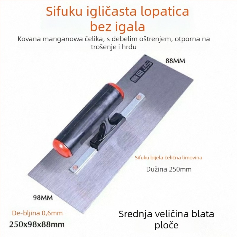 Špatula za glet Four Blessings, debljina 0,5 mm, široko područje primjene