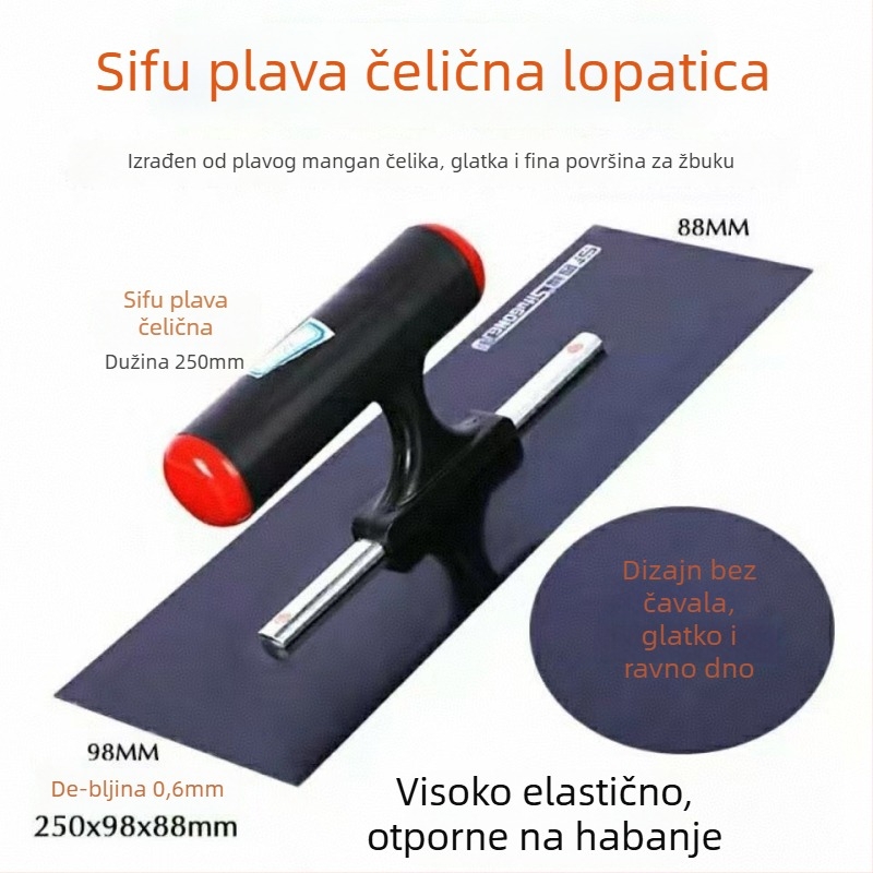 Špatula za glet Four Blessings, debljina 0,5 mm, široko područje primjene