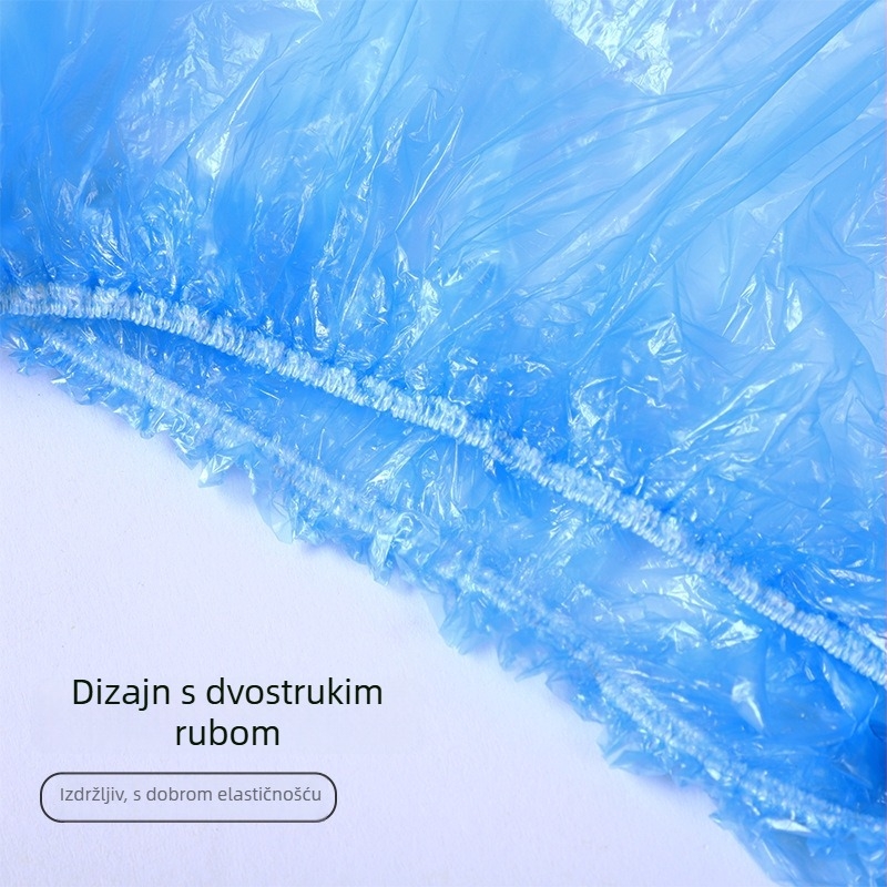 Jednokratna kapa za tuširanje, PE, za frizersku/kućnu/hotel upotrebu, jednokratna upotreba, mogućnost prilagodbe