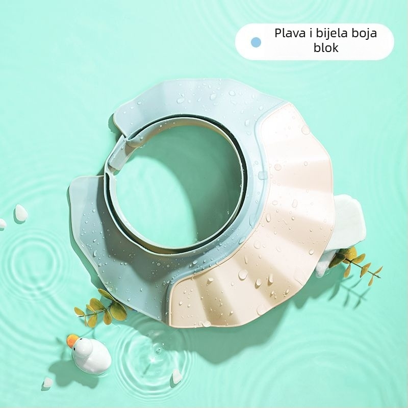 Kapa za tuširanje za odrasle s zaštitom lica i ušiju, PE materijal, Cool Bean 64343