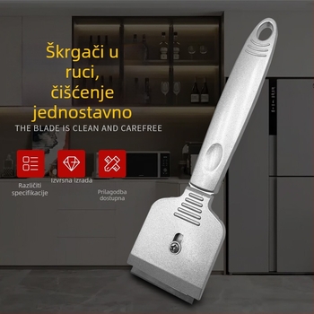 Potter škraper s lopaticom za čišćenje stakla, podova, pločica, zidova i fuge