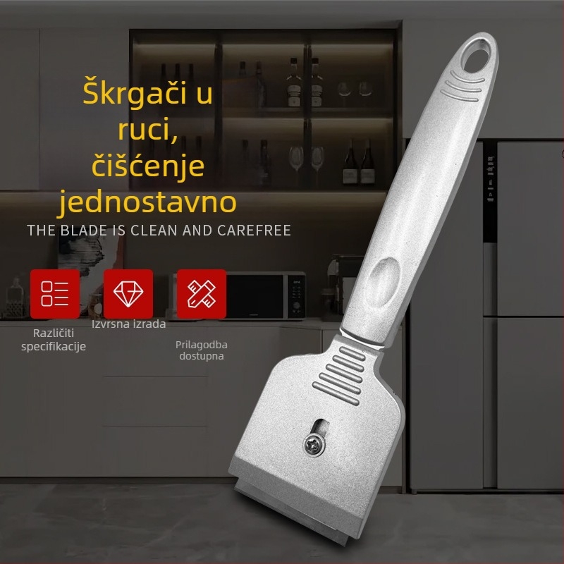 Potter škraper s lopaticom za čišćenje stakla, podova, pločica, zidova i fuge
