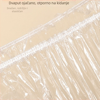 Jednokratna kapa za tuširanje, vodootporna, debela, za žene i djecu