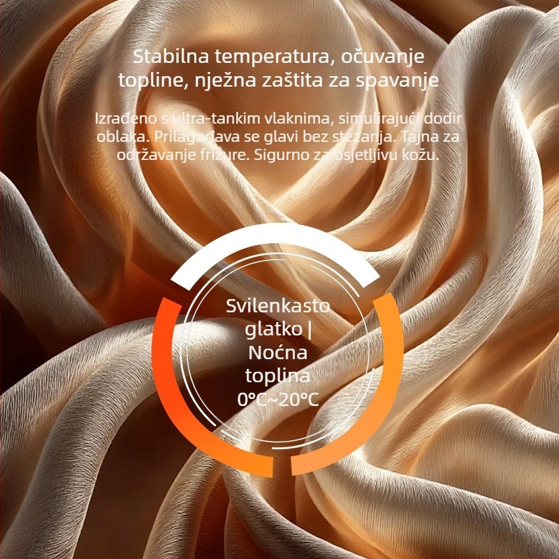 Kapica za sušenje kose od koralnog pliša, superapsorbirajuća i brzo suši, 100–119 g, šiveno - The Joyful Show