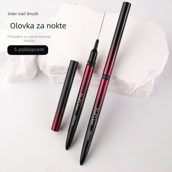 Set od 6 četkica za crtanje noktiju s metalnom ručkom – prijenosan, Makeup Sculpting marka, porijeklo Jiangxi