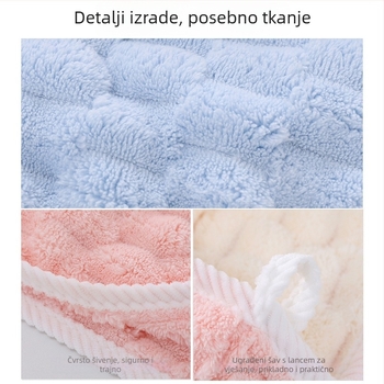 Kapa za kosu od koralnog flisa, šivana, 140–169 g, pređa 21