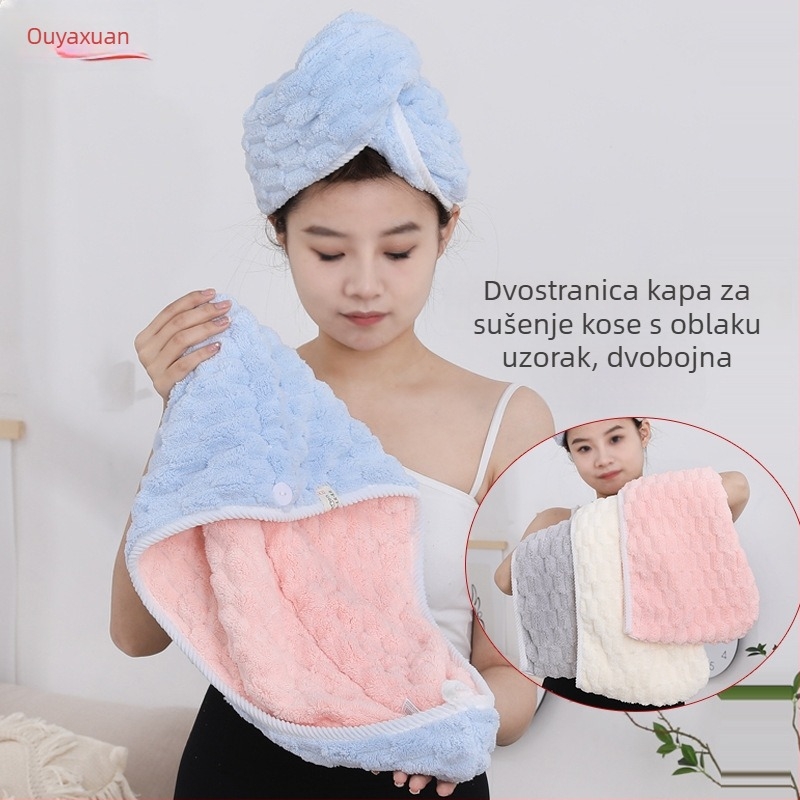 Kapa za kosu od koralnog flisa, šivana, 140–169 g, pređa 21