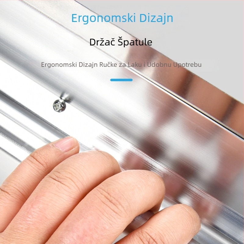 Set alata za špachtanje žbuke za zidove s pločom od aluminijske legure