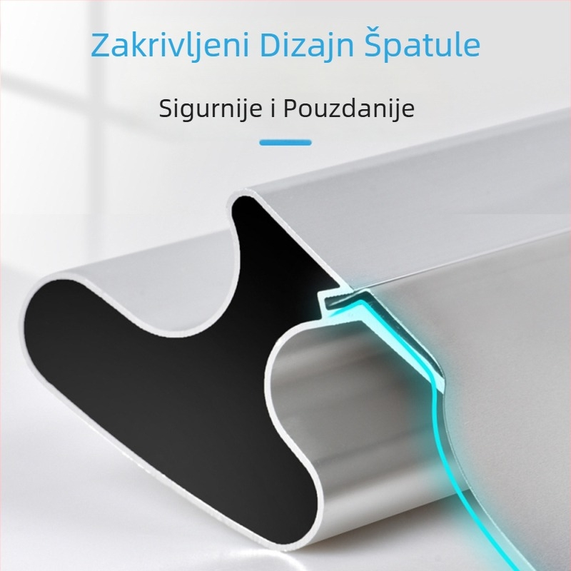 Set alata za špachtanje žbuke za zidove s pločom od aluminijske legure