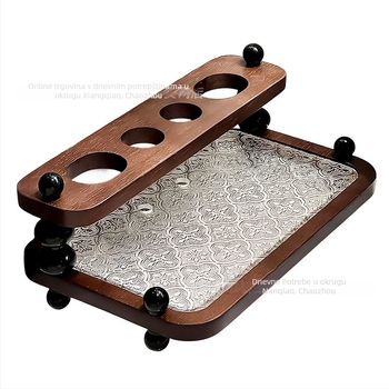 Držač četkice za zube od drveta – kupaonica, skladištenje, bez bušenja, alternativno pričvršćivanje