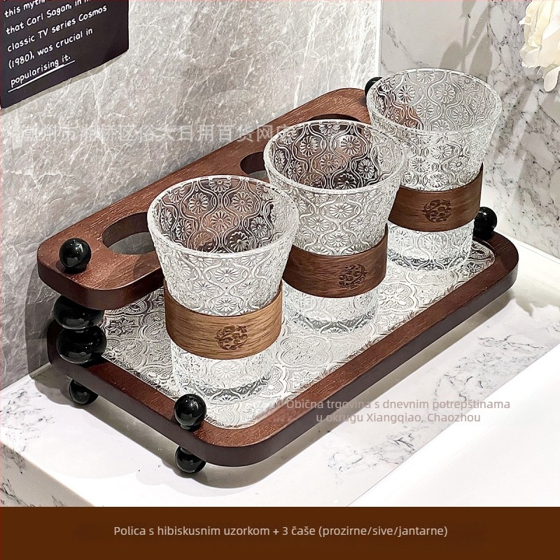 Držač četkice za zube od drveta – kupaonica, skladištenje, bez bušenja, alternativno pričvršćivanje