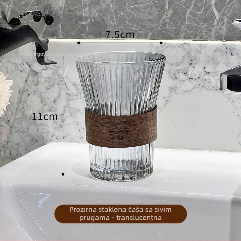 Držač četkice za zube od drveta – kupaonica, skladištenje, bez bušenja, alternativno pričvršćivanje