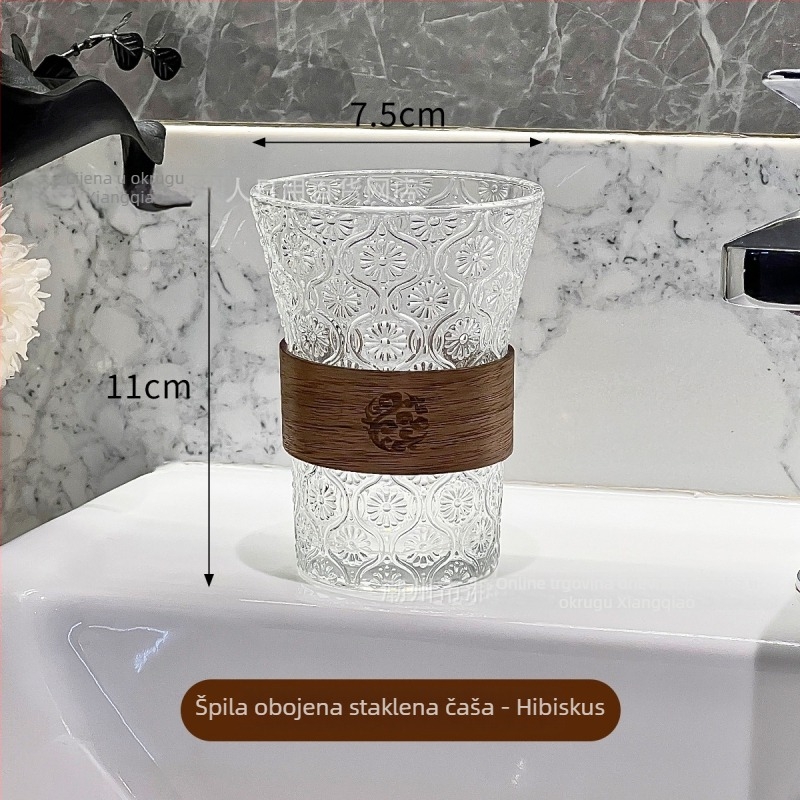 Držač četkice za zube od drveta – kupaonica, skladištenje, bez bušenja, alternativno pričvršćivanje