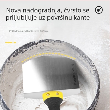 Nehrđajući čelični zakrivljeni trowel za zidare i malter, špatula za malter i lopatica za malter u obliku ventilatora