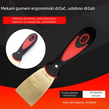 Han Qiang špatula za žbukanje od čistog bakra – otporna na eksplozije, bez iskri, za Melt-Blown opremu